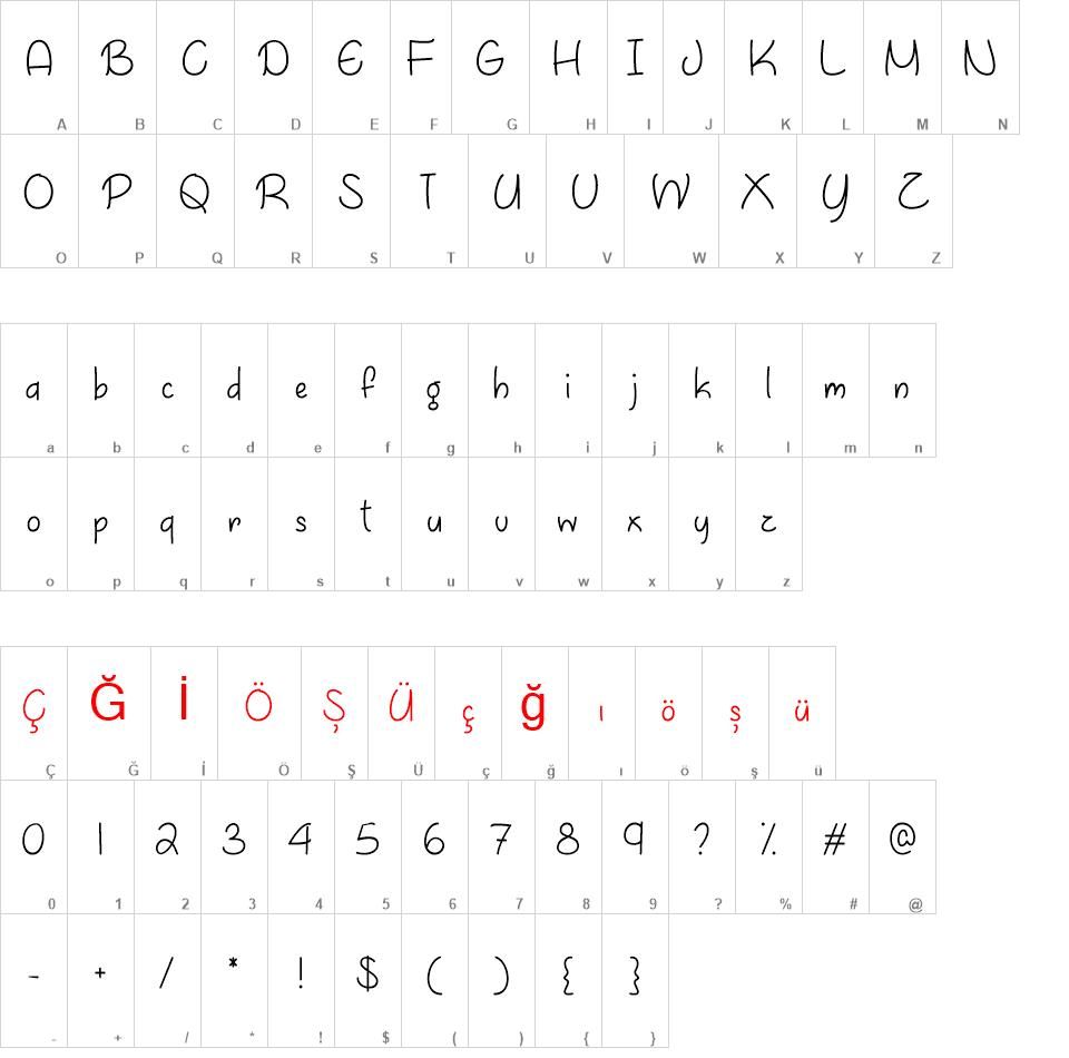 April Flowers  font